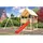 Akubi Spielturm Luis Set B mit Rutsche rot 89370