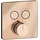 GESSI Hi-Fi Fertigmontageset Thermostat mit Tasten-Bedienung on/off. 2-Wege, 38718030, Farbe: Kupfer PVD
