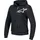 Alpinestars Stella Chrome V2 Sport Damen Motorrad Zip Hoodie Schwarz XS