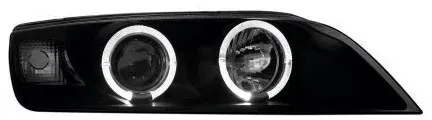 Kristall-Scheinwerfer Angel Eyes für BMW Z3 (96–02) – schwarz