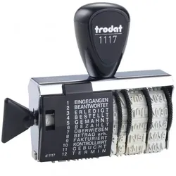 Trodat Datumbänderstempel mit Texten  9008056543404 Trodat