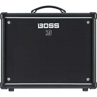 Boss Katana-50 Gen 3 Gitarrenverstärker, Kompakter 50 Watt Combo-Verstärker, 12‘‘-Custom-Lautsprecher, Weiterentwickelter Tube-Logic-Sound, 12 Verstärkercharakter, Integrierte Effekte