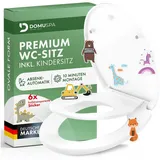 domuspa WC-Sitz mit Absenkautomatik Weiß