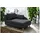 JOB Recamiere Stoff 1-Sitzer Grau
