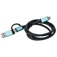 iTEC i-tec USB-C auf USB-C Kabel mit integriertem USB 3.0 Adapter