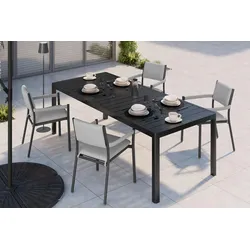 Gartentisch Hanoi Anthrazit Aluminium