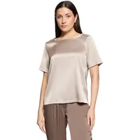 Betty Barclay Schlupfbluse mit Rundhalsausschnitt 38, Taupe | 38