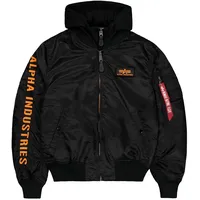 Alpha Industries Ma-1 D-tec Se Jacke Black / Orange L