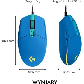 Logitech G102 Lightsync blue
