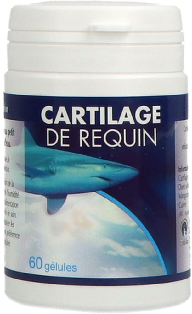 Cartilage de Requin Mondial Innovation, Gélule, complément alimentaire à visée articulaire 60 pc(s) capsule(s)