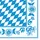 DUNI GMBH 60 Dunisoft® Servietten Bayernraute, 40x40cm, 159528