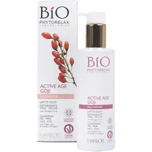 Phytorelax Laboratories Bio Phytorelax Active Age Goji Reinigungs-Ölmilch 200 ml