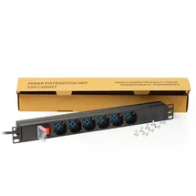 Link Mehrfachsteckdose 0 m Schwarz 8 St.