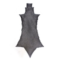 Battle-Merchant Kettenbeinlinge, brüniert, ID8mm für Kettenhemd Mittelalter LARP Wikinger