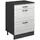 Vicco Kommode Rion 60 x 81,6 x 46 cm Weiß Landhaus