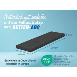 SUN GARDEN Samba – Faltmatratze/Klappmatratze oder Gästematratze in verschiedenen Farben