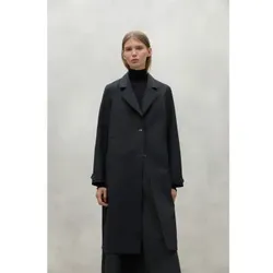 ECOALF für Damen. MCWGAJKALBER0151W24-319 Albert Gabardine Schwarz (M), Lässig, Recyceltes Polyester, Nachhaltig