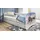 raumhirsch furniture Kinderbett mit Pferd 80 x 180 cm Holzwerkstoff weiß