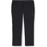 Jack Wolfskin Damen Glastal Hose Größe S schwarz