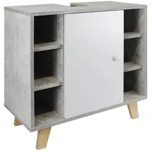 stabilo-sanitär Waschbeckenunterschrank Martha 60 x 60 cm Grau