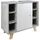 stabilo-sanitär Waschbeckenunterschrank Martha 60 x 60 cm Grau