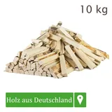 Flameup Kaminholz Anmachholz Anzündholz Brennholz Kaminholz Holz Kiefer 10 kg Ofen Kamin, 10 kg