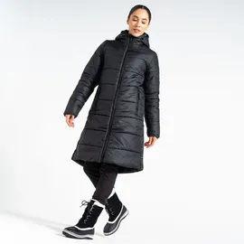 Dare 2b Distinguish Baffle Wintermantel gesteppt für Damen , Farbe:Schwarz, Größe:40 - Schwarz