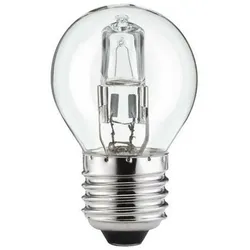 Glühlampe Halogen - E27 - 28W - Warmweiß - G45- dimmbar