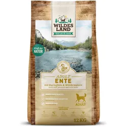 Wildes Land Ente Hundetrockenfutter WL Ente 12kg Hundetrockenfutter