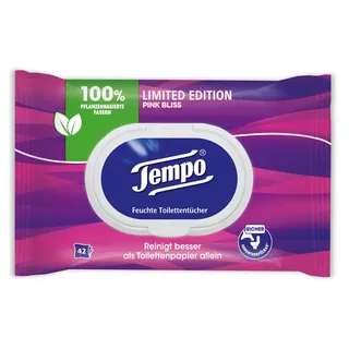 Tempo Feuchtes Toilettenpapier Caribbean Sea 1-lagig