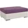Collection AB Hocker John optional Federkernpolsterung 100 x 40 x 70 cm Lila