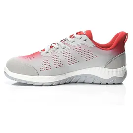 ELTEN Sicherheitshalbschuh LUAN grey-red Low ESD S1PS - 36