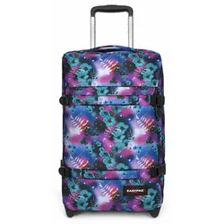Weichgepäck-Trolley EASTPAK "TRANSIT'R S", Gr. B/H/T: 32,5cm x 51cm x 23cm 42 l, dreamflower, Polyester, klassisch, Koffer, Handgepäck-Koffer Reisegepäck Reisekoffer mit TSA Schloss Reisetasche