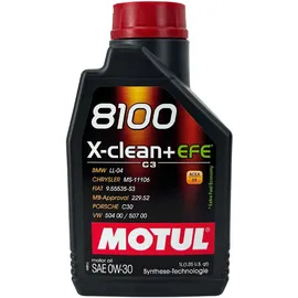 Motul 8100 X-Clean + EFE 0W-30