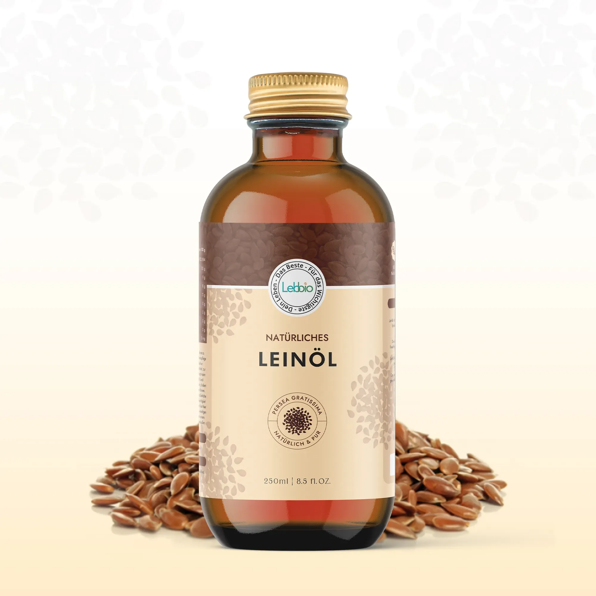 Lebbio – Leinöl – 100% natürlich & pur - 250ml