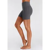 LASCANA Shorts grau 48/50