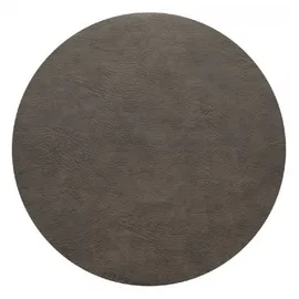 Asa Selection Tischset Vegan Leather Ø 38 cm Polyurethan Mushroom