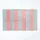 Homescapes Badteppich Gestreift Grau/Rosa 80 x 50 cm