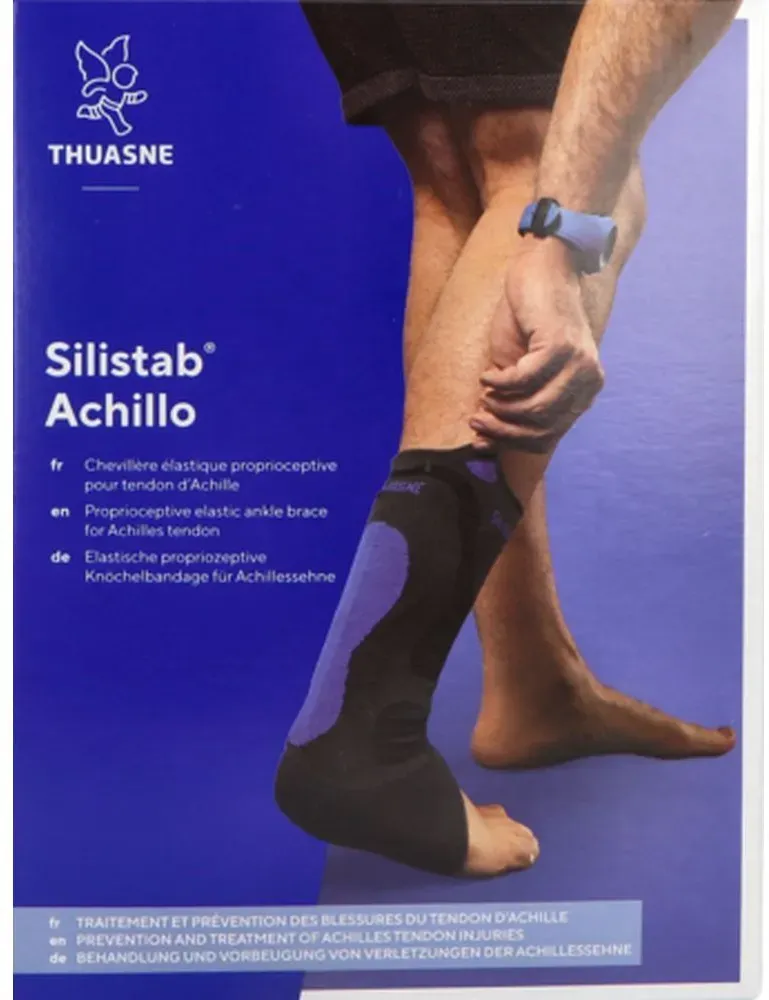 Thuasne Silistab Achillo Achillessehnenbandage 1 St grau