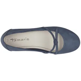TAMARIS Woms Ballerina für Damen, blau, Größe 40 EU