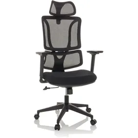 MyBuero ERGOMY Stoff/Netzstoff Schwarz