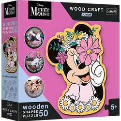 Trefl Holz Puzzle Sonderform 50 - Minnie Mouse (50 Teile)