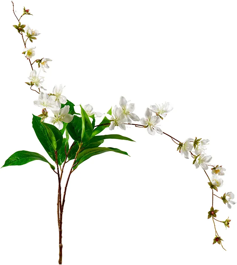 Jasmin Zweig 107cm weiß