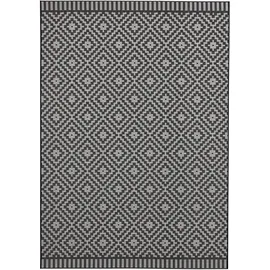 freundin Home Collection Teppich "Breeze" Gr. 6, schwarz creme), 200x290cm