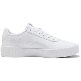 Puma Carina 3.0 Weiblich Sneaker PUMA White-PUMA gold
