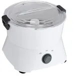 Kartoffelschälmaschine, 85W Elektrischer Kartoffelschäler - 0.8kg Kapazität, Kartoffel-Schäler Schälzeit 2-4min für Küchen Restaurants (P09)