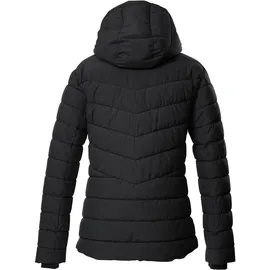 G.I.G.A. DX Damen Steppjacke/Funktionsjacke in Daunenoptik mit abzippbarer Kapuze GW 32 WMN QLTD JCKT, schwarz, 40,