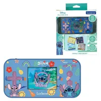 Lexibook Lexibook, Disney Stitch, Tragbare Kompaktkonsole Cyber Arcade, 150 Spiele, LCD-Farbbildschirm, batteriebetrieben, JL2367D