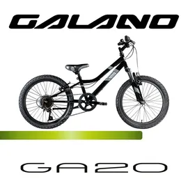 Galano GA20 20" RH 26 cm schwarz/grau 7-Gang V-Brakes