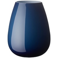 Villeroy & Boch Drop Vase Midnight Sky, 22,8 cm, Glas, Blau